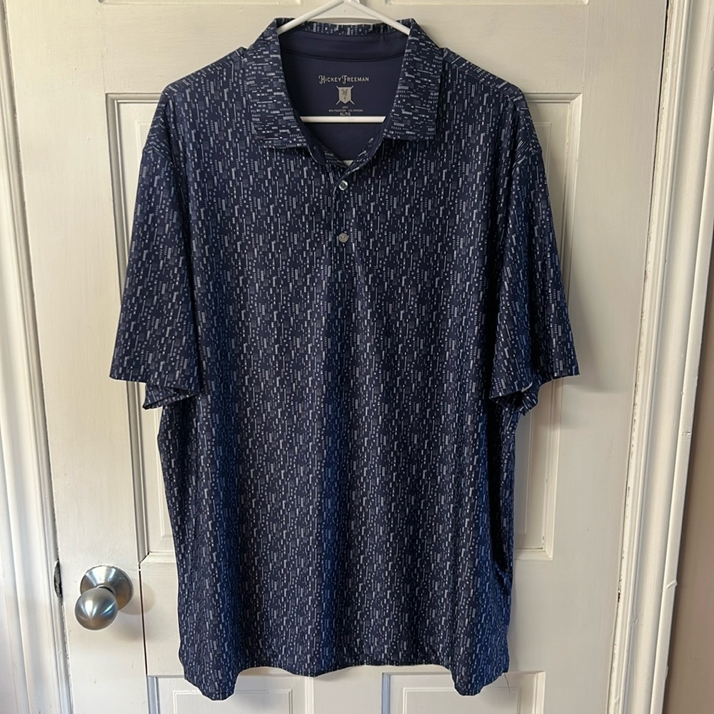 Hickey Freeman Polo Golf Stretch Performance shirt men’s size XL